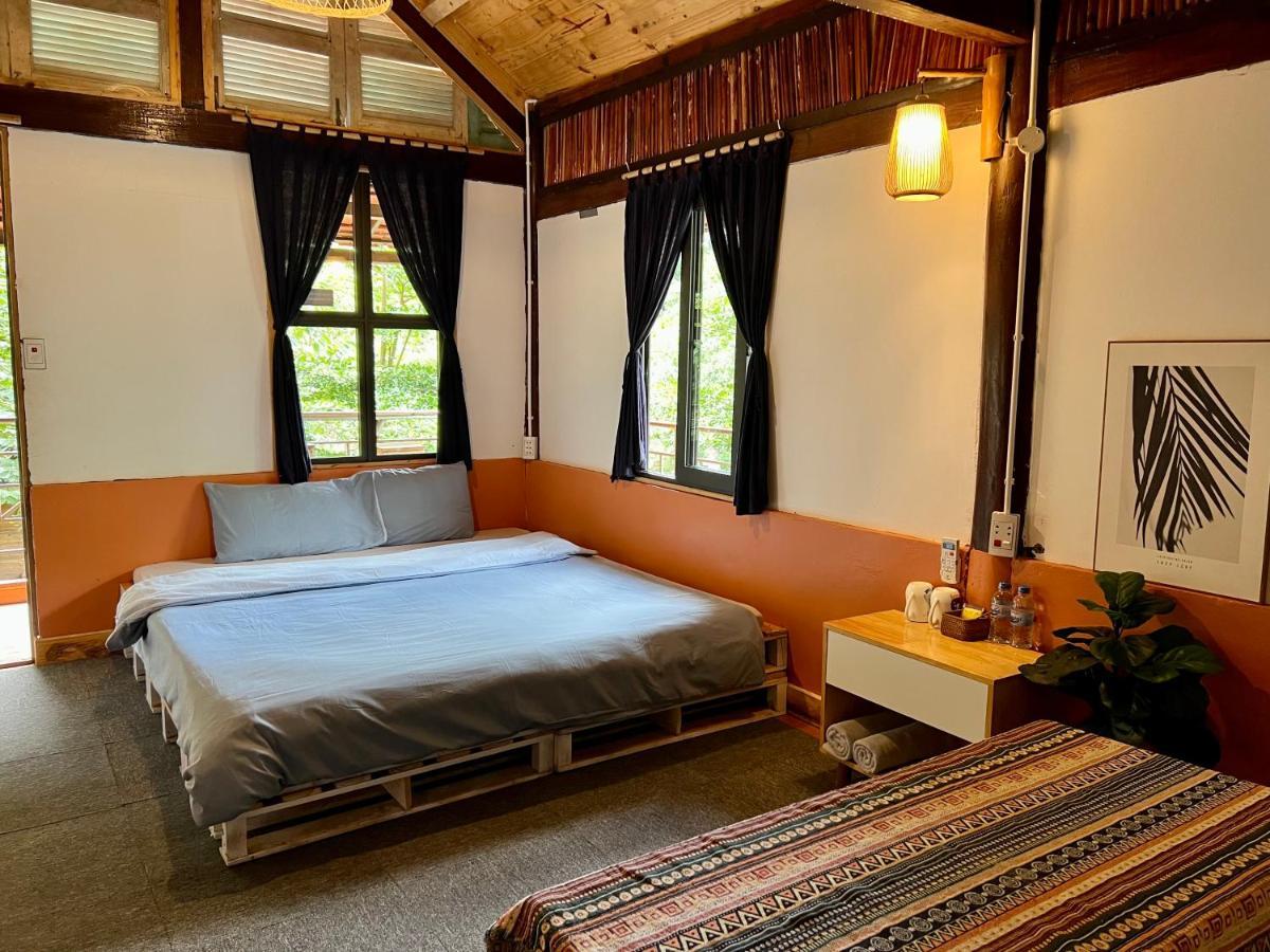 Hotel House By Lake à Moc Chau Extérieur photo