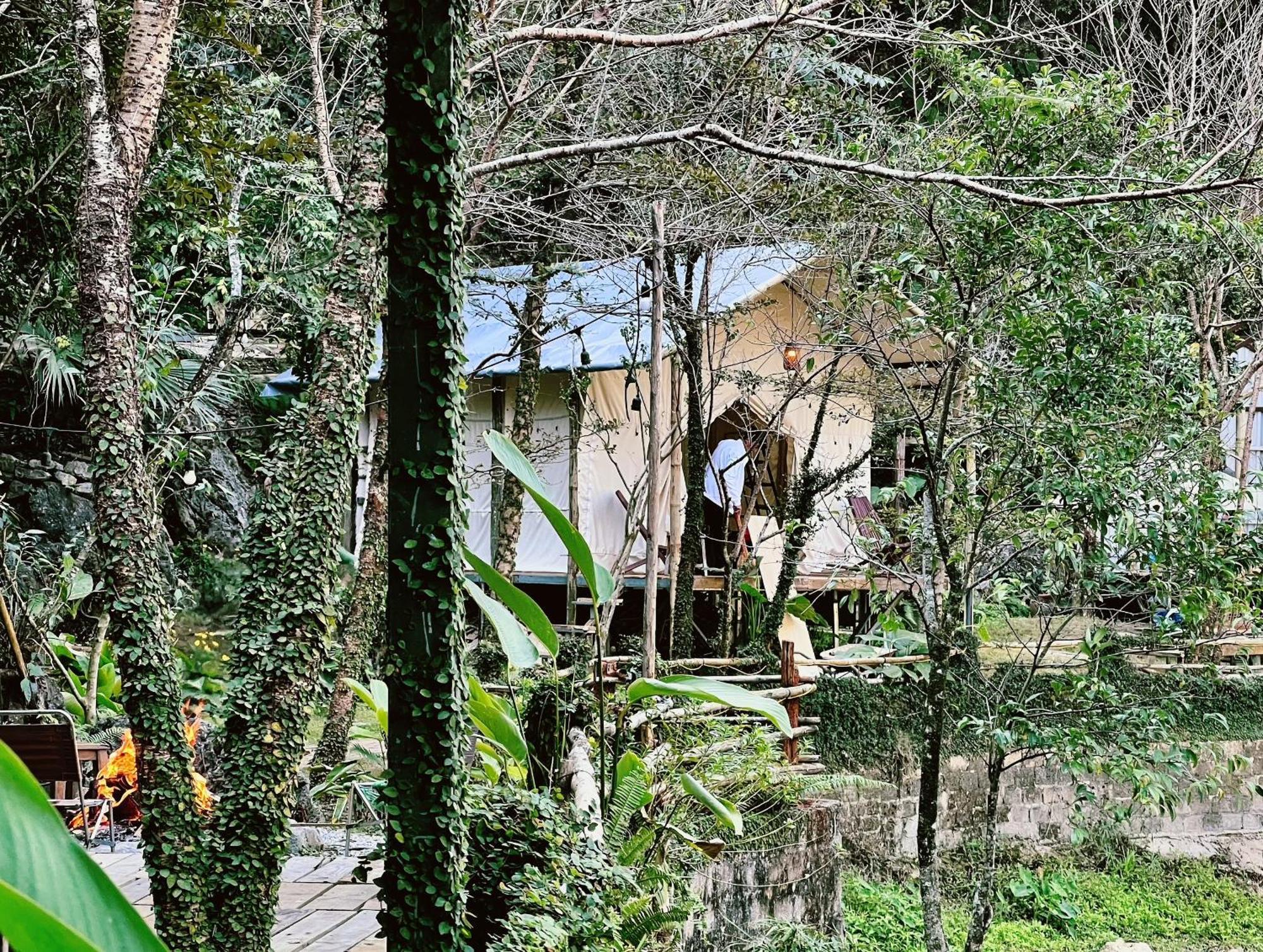 Hotel House By Lake à Moc Chau Extérieur photo